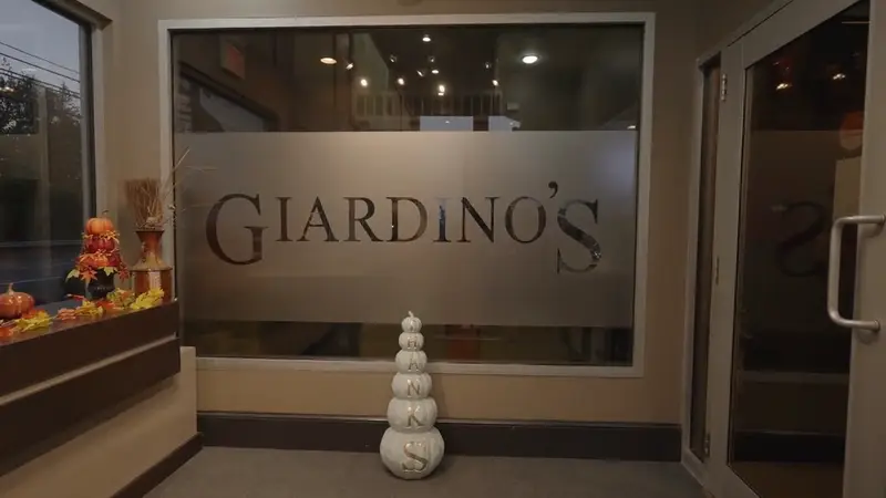 The Giardino's entrance on Bedford Street